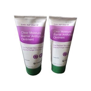 (2) Critic-Aid Clear AF Antifungal with CMC 0.5oz. Tube Scented COI7571  2Ct